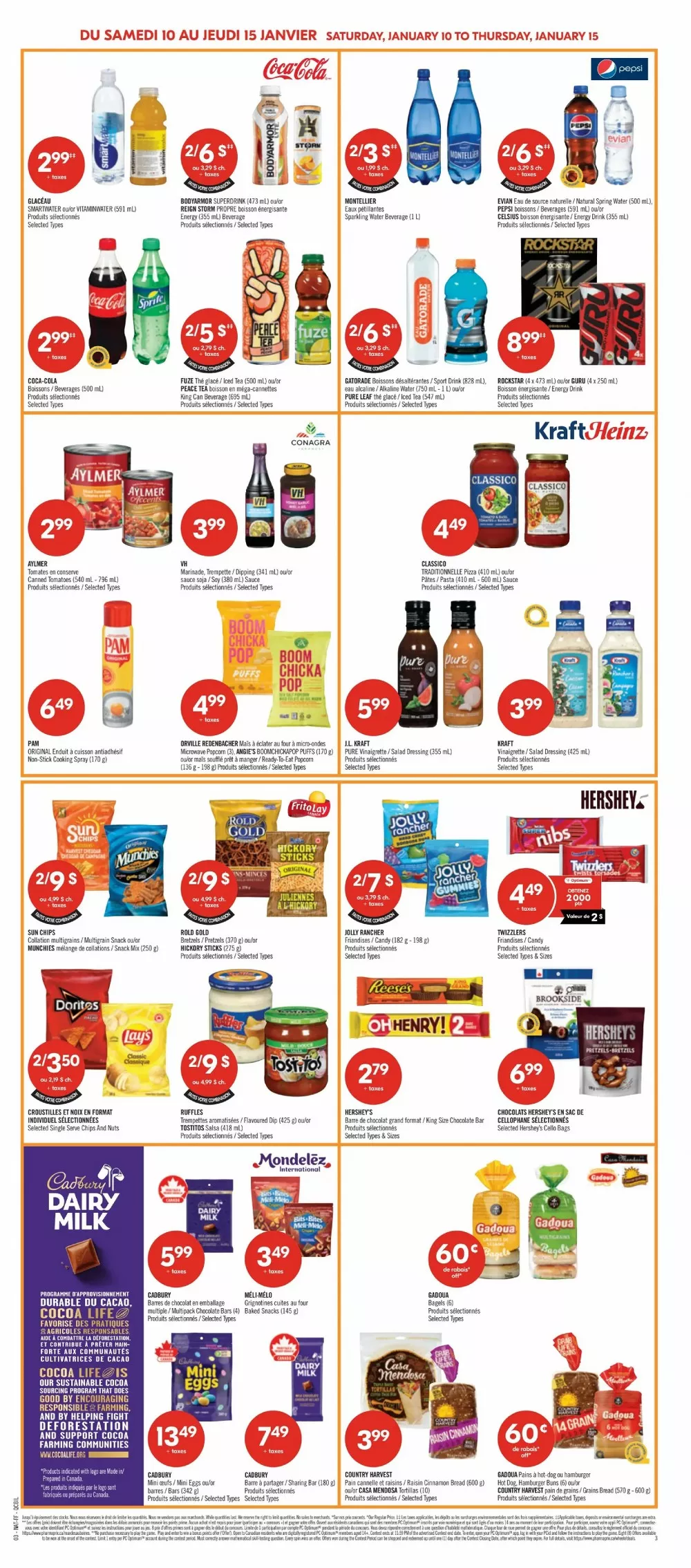 pharmaprix flyer january 10 15 10