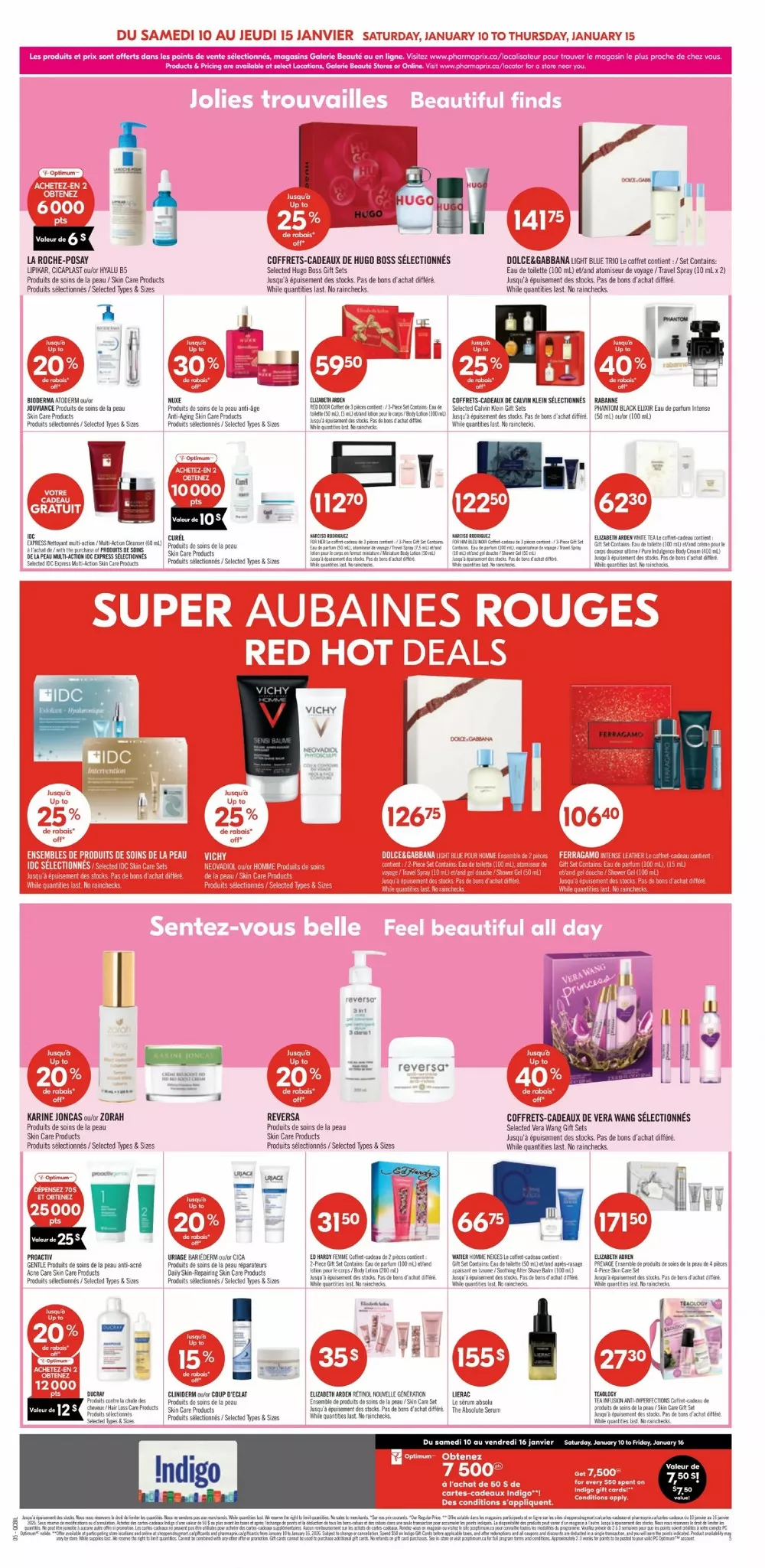 pharmaprix flyer january 10 15 15