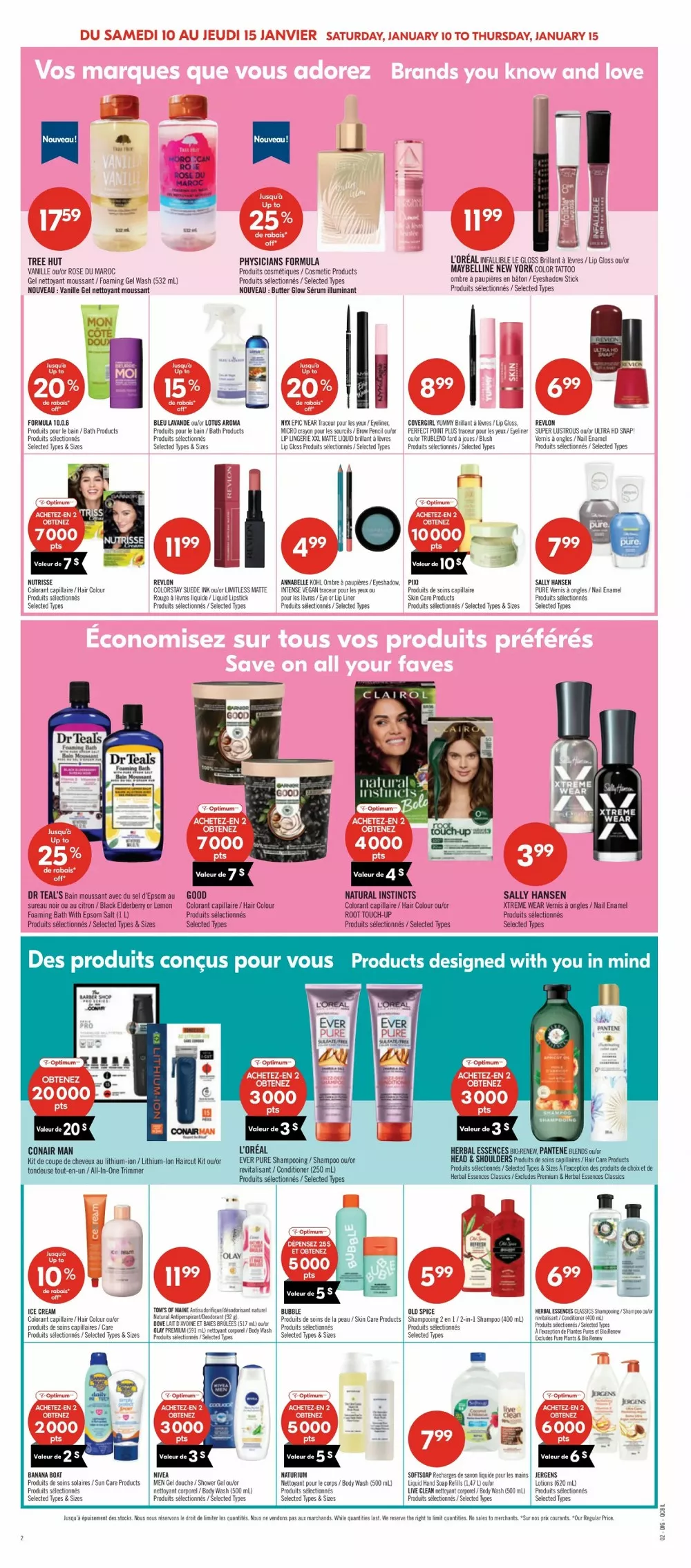 pharmaprix flyer january 10 15 17