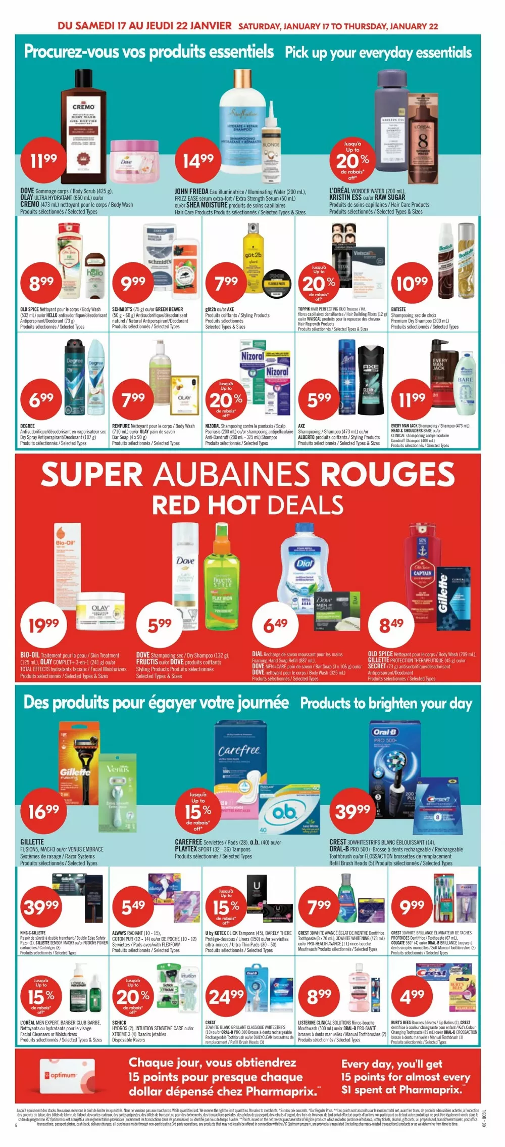 pharmaprix flyer january 17 22 10 14428064
