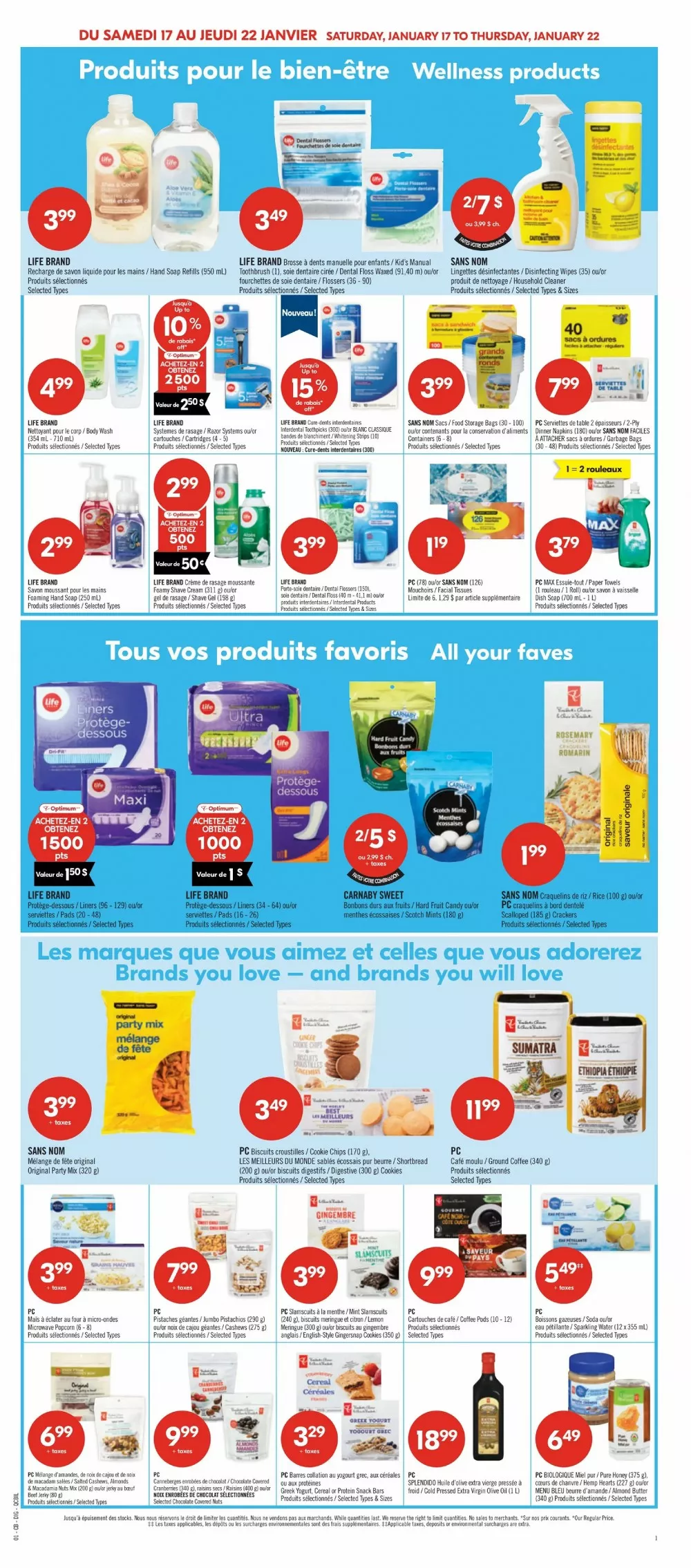 pharmaprix flyer january 17 22 12 92486928