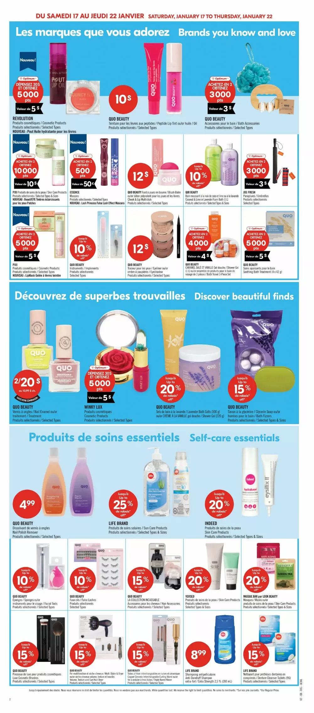 pharmaprix flyer january 17 22 13 42334047