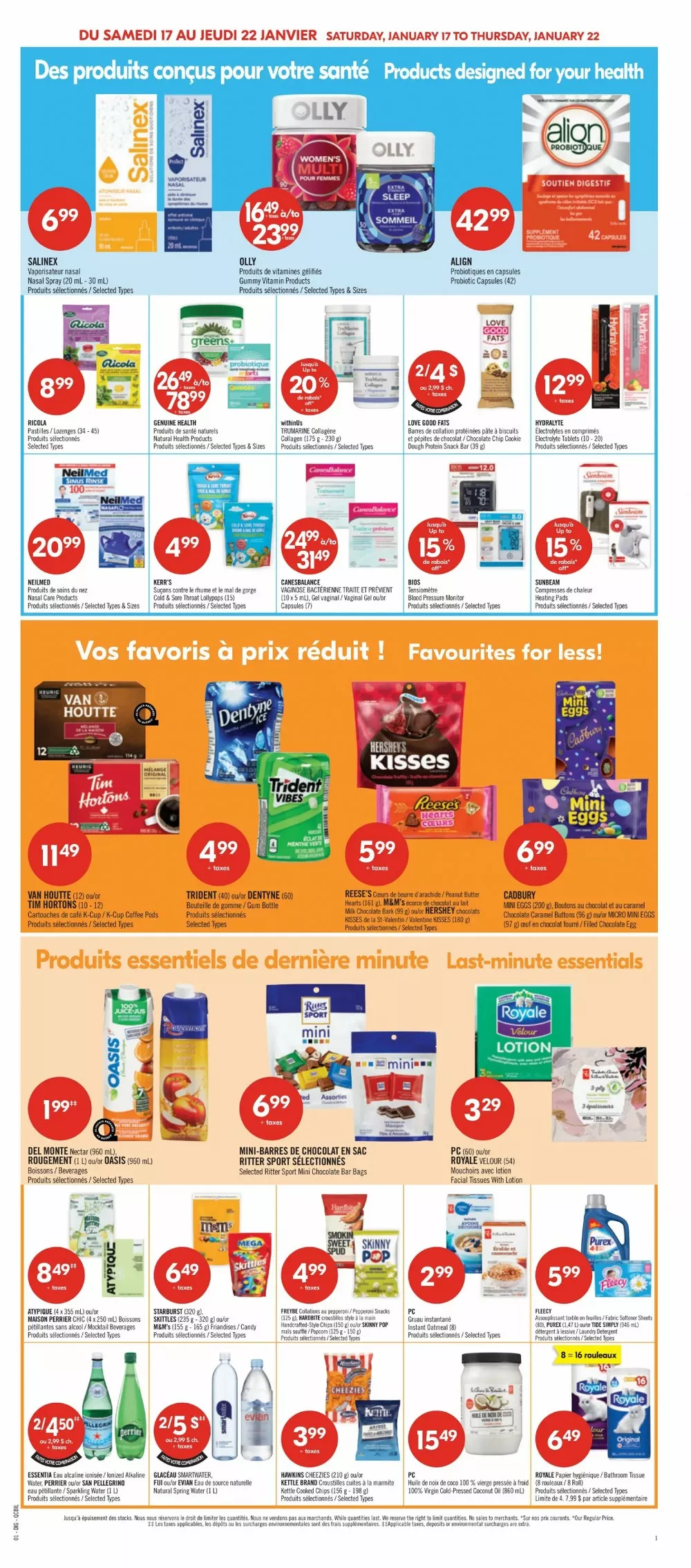 pharmaprix flyer january 17 22 14 75047451