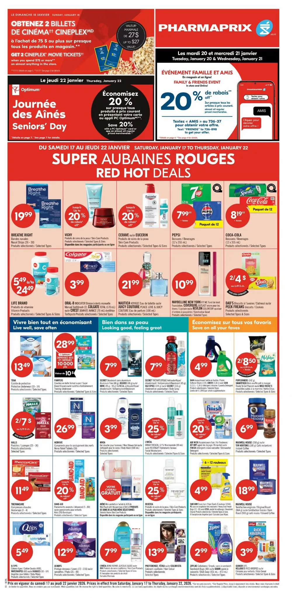 pharmaprix flyer january 17 22 5 95146842