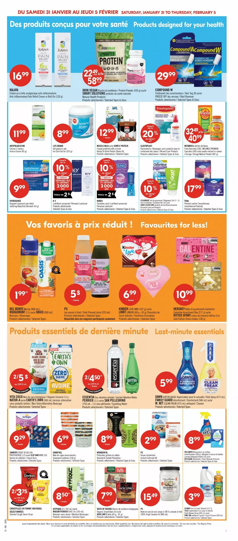 pharmaprix flyer january 31 feb 5 18