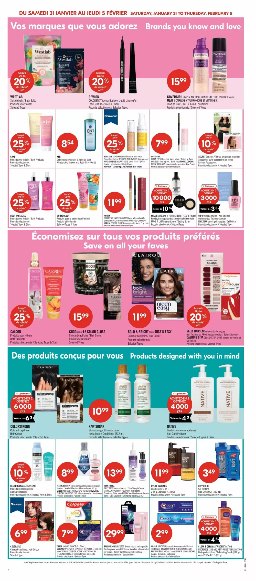 pharmaprix flyer january 31 feb 5 19