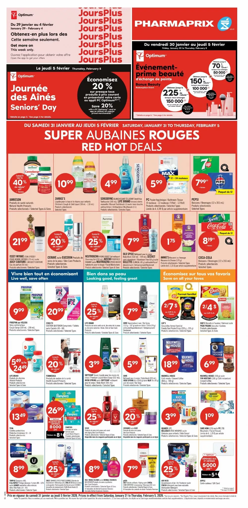 pharmaprix flyer january 31 feb 5 4