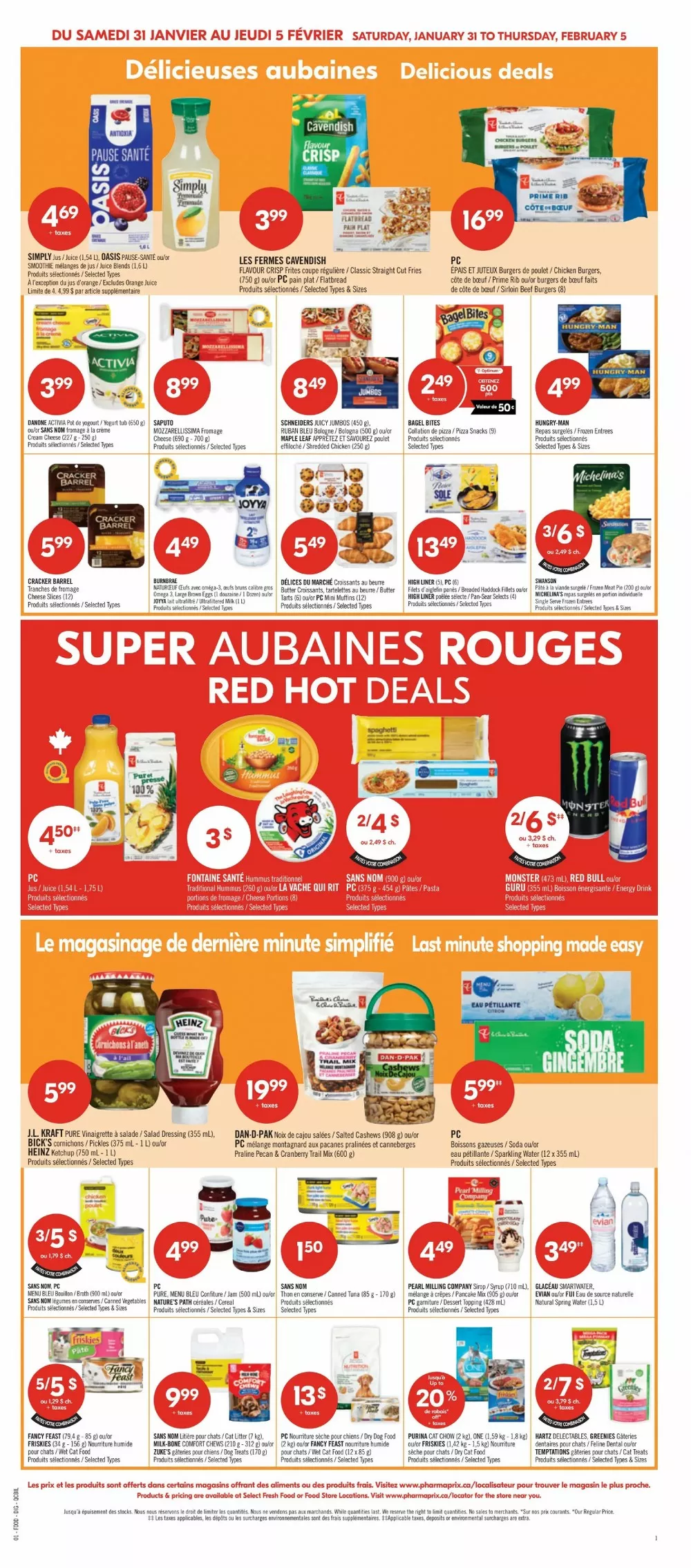 pharmaprix flyer january 31 feb 5 7