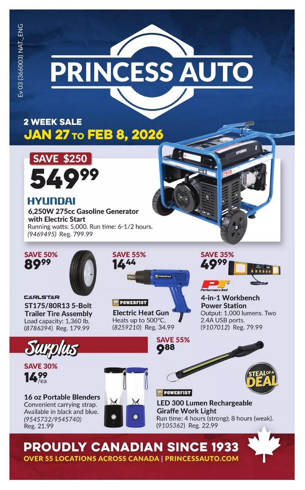 Princess Auto Flyer New January 27 - February 8, 2026 1 princess auto flyer week 4-5