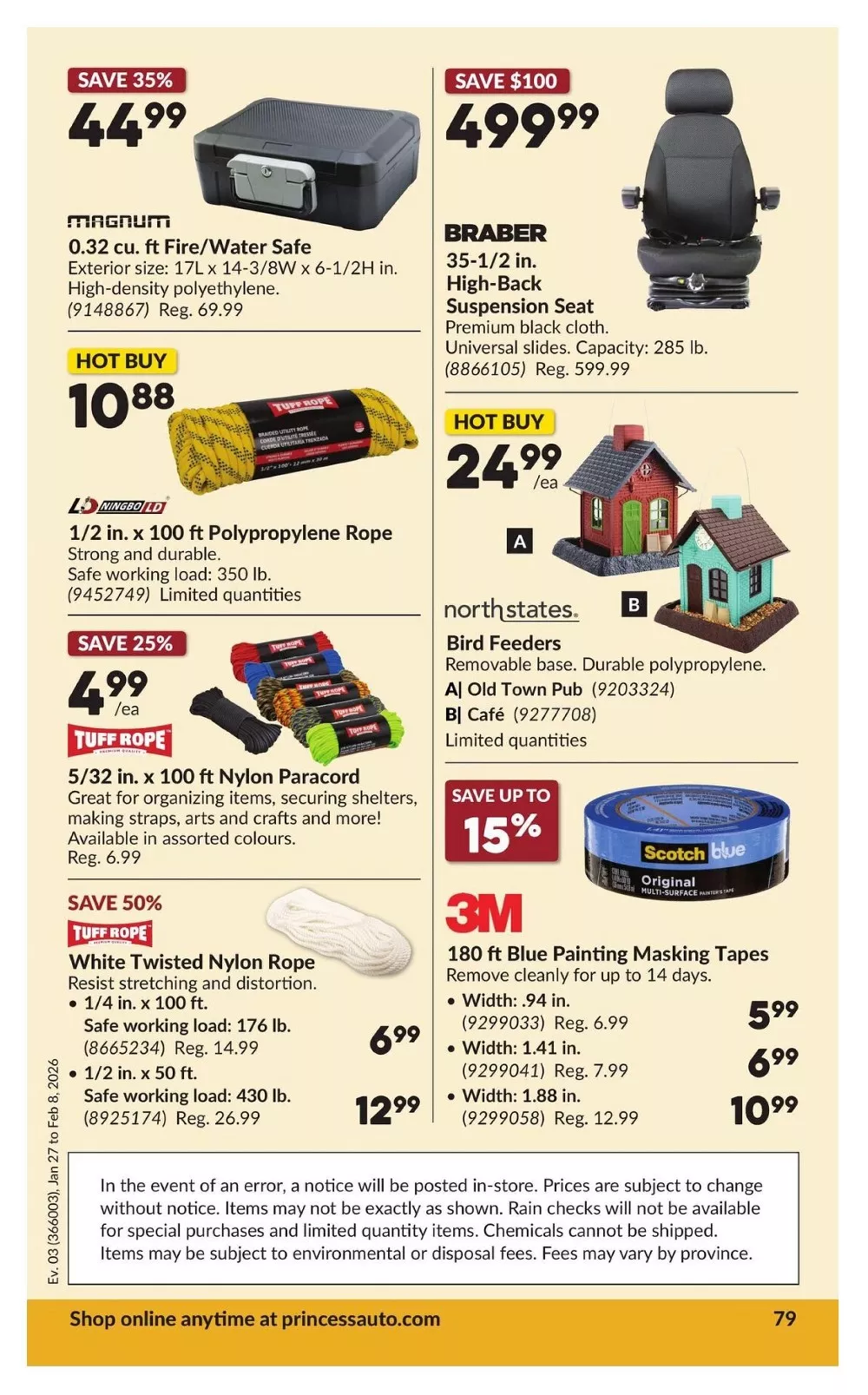 princess auto flyer january 27 feb 8 84 81012474