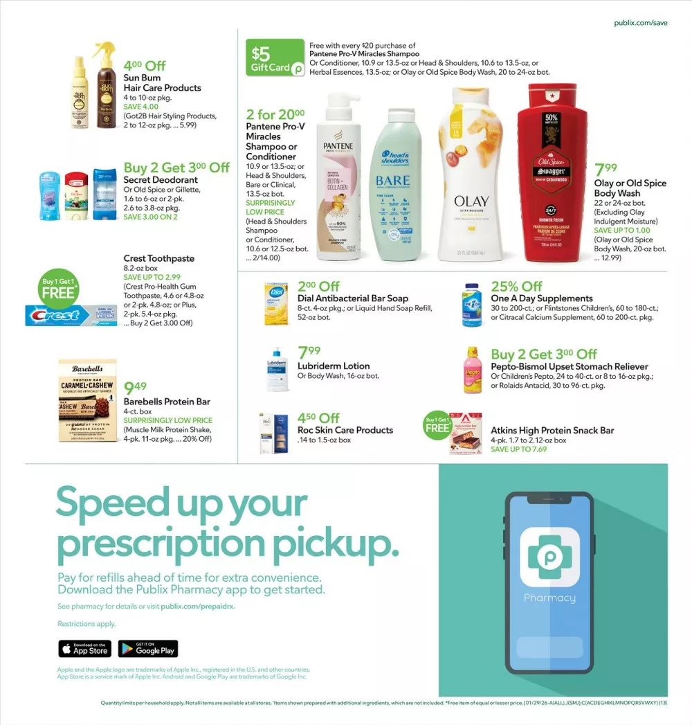 publix weekly ad jan 28 feb 3 13