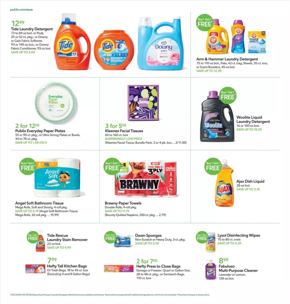 publix weekly ad jan 28 feb 3 14