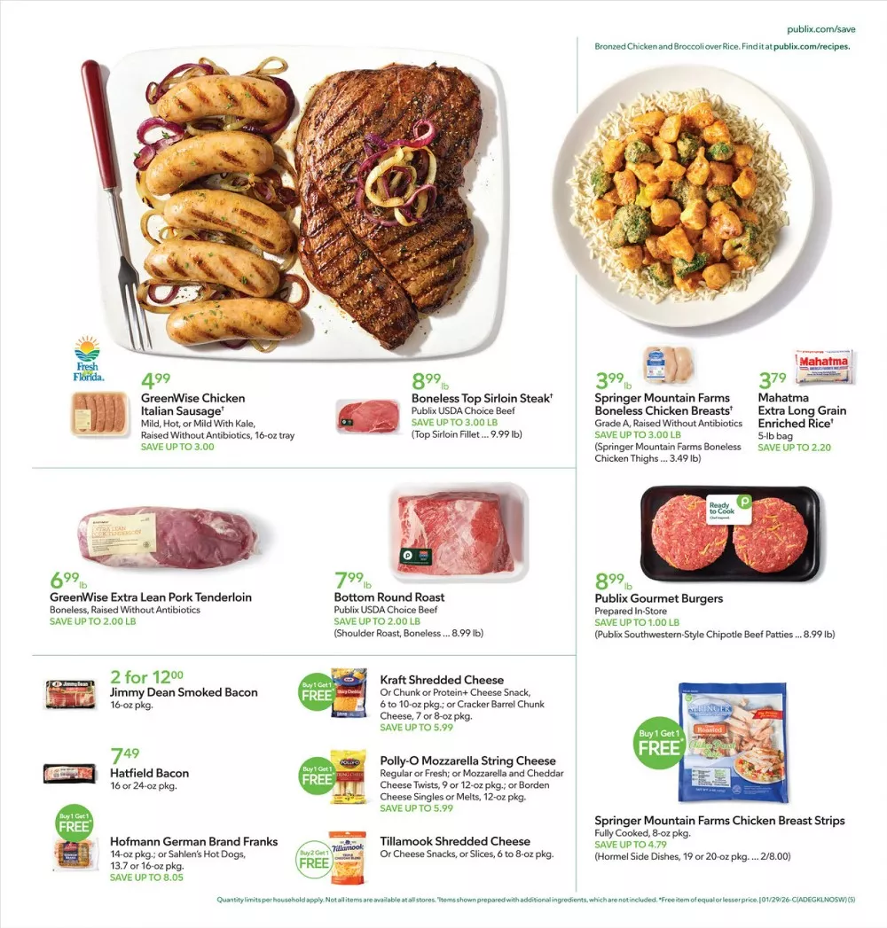 publix weekly ad jan 28 feb 3 5