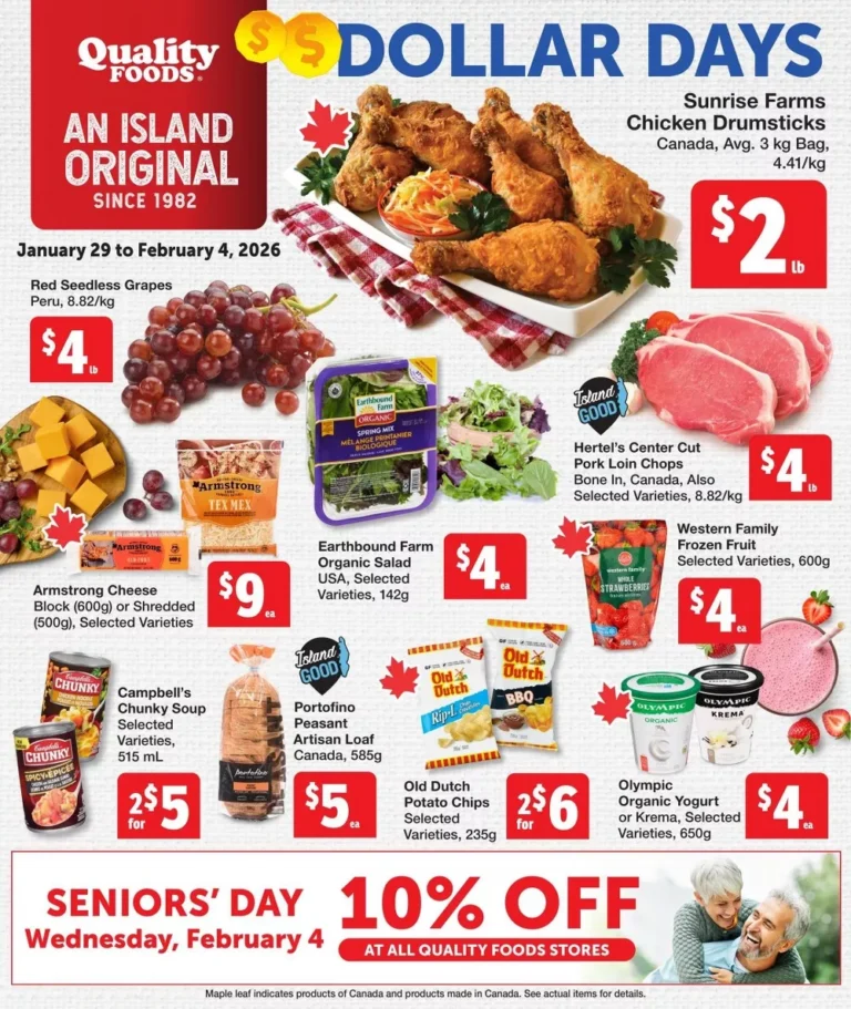 quality foods flyer week-5