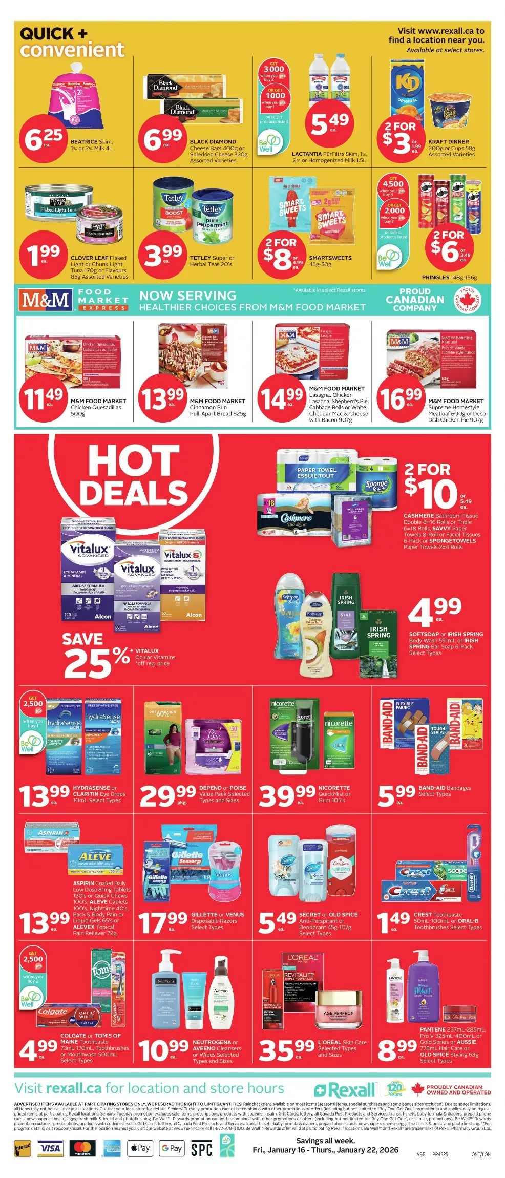 rexall flyer january 16 22 2
