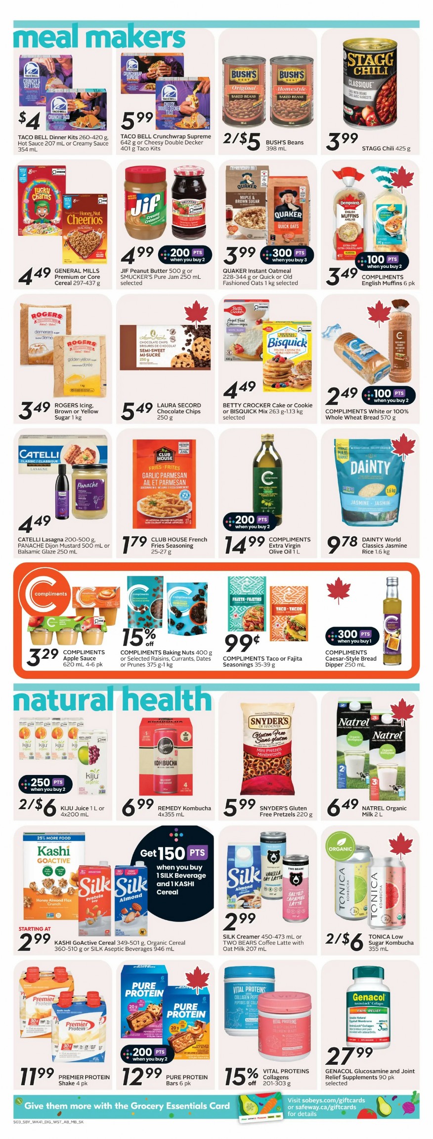 safeway sobeys flyer west february 5 11 13 98304254