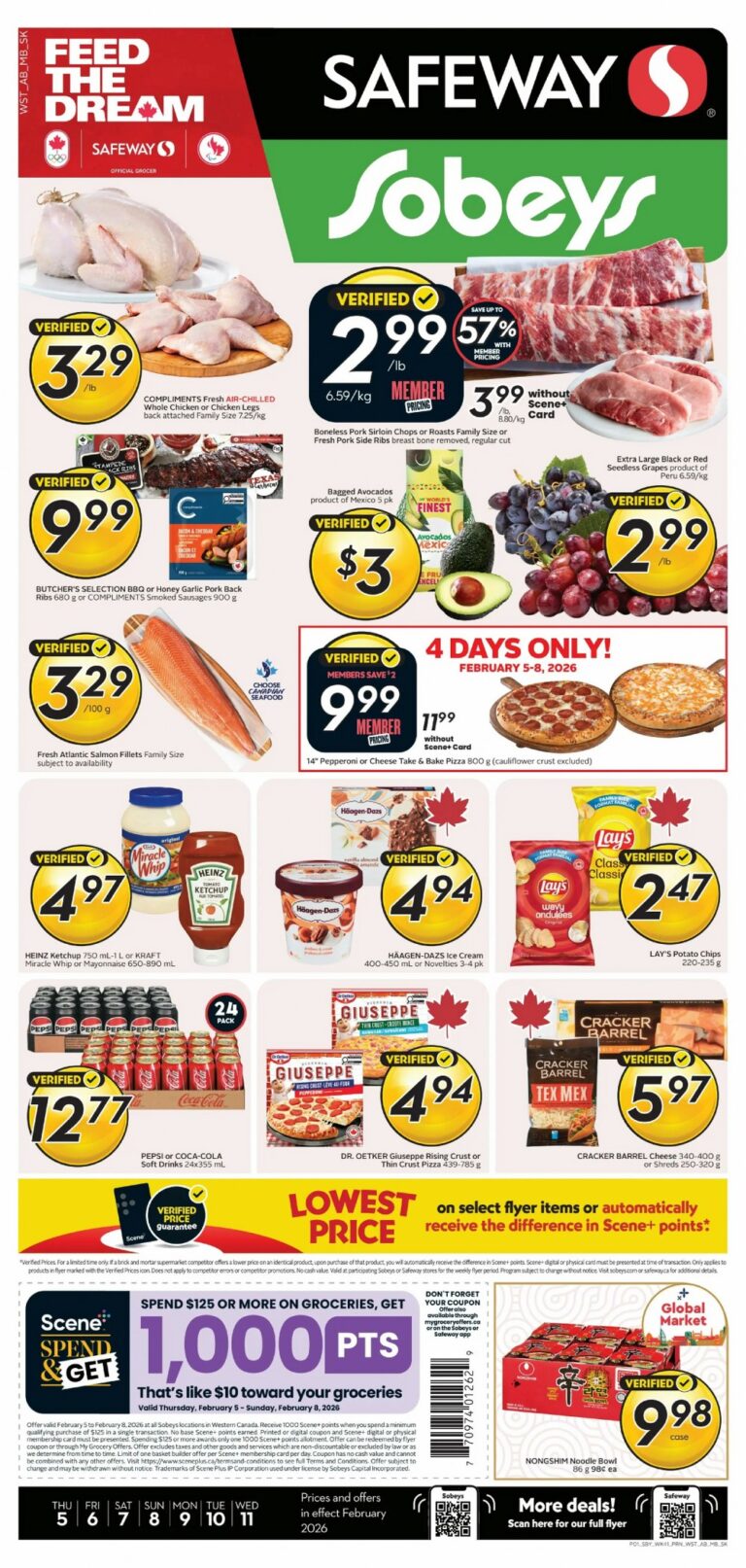 safeway sobeys west flyer week-6