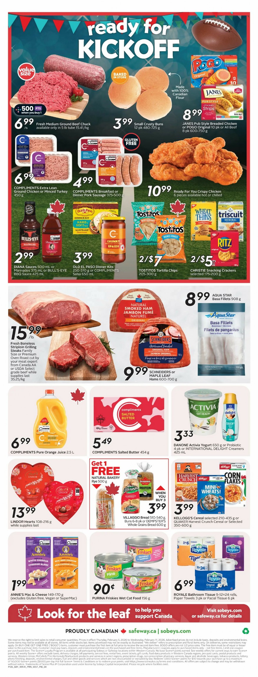 Sobeys Flyer West February 12 to February 18, 2026 2 safeway sobeys flyer west february 5 11 4 47357017