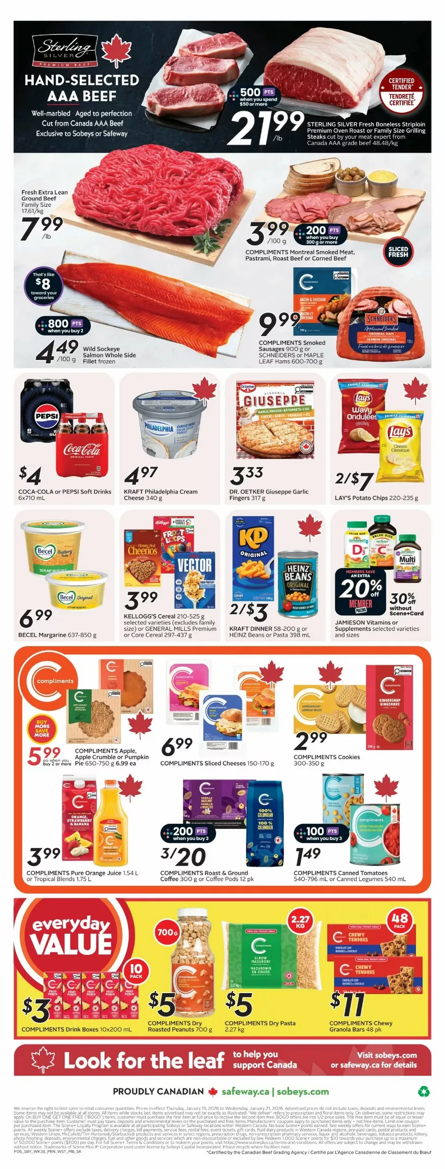Safeway Flyer Canada (WEST) January 15 to January 21, 2026 2 safeway sobeys west flyer january 15 21 4 62881891