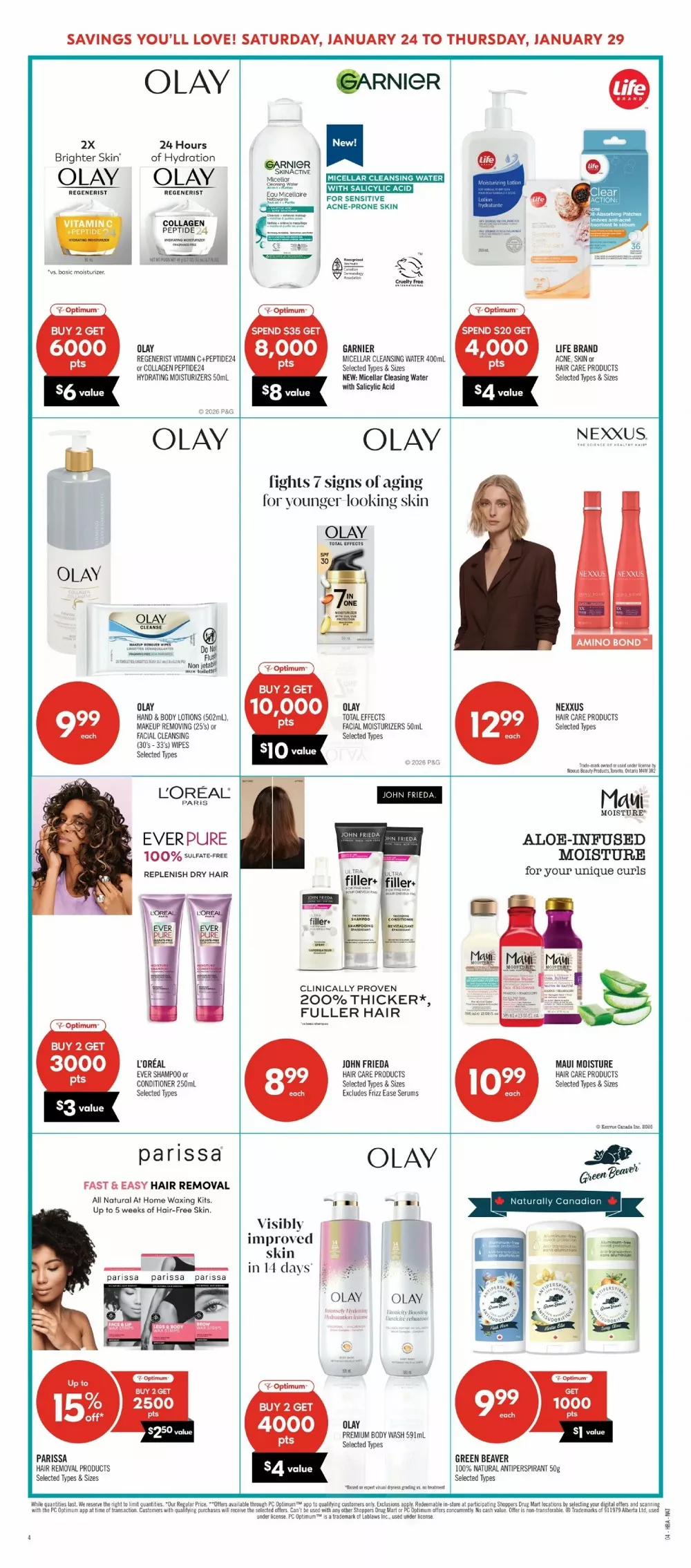 shoppers drug mart flyer jan 24 29 12 97967309
