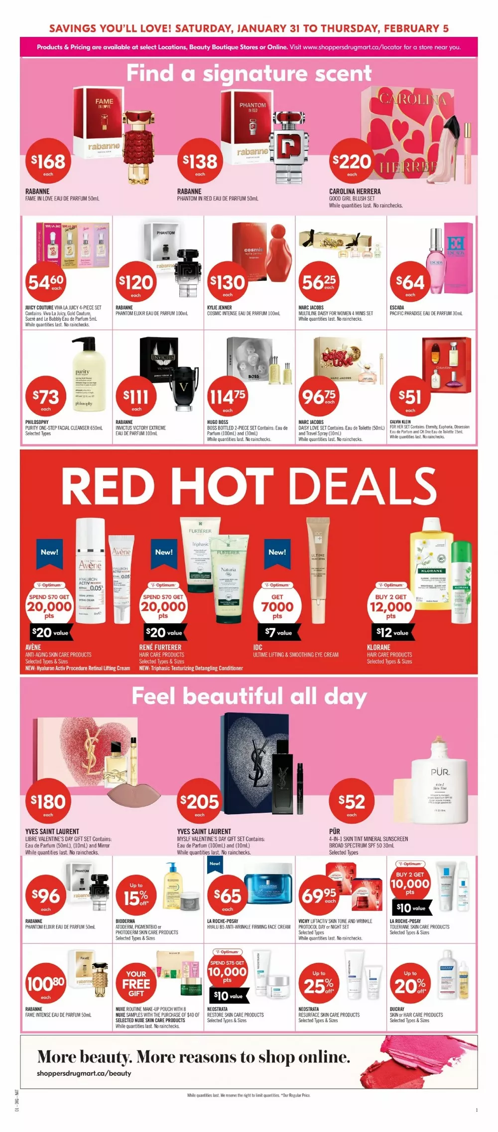shoppers drug mart flyer jan 31 feb 5 12