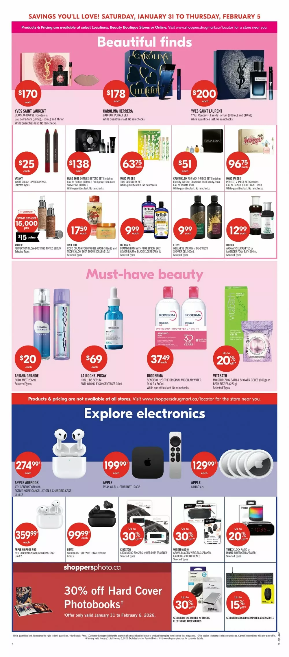 shoppers drug mart flyer jan 31 feb 5 13