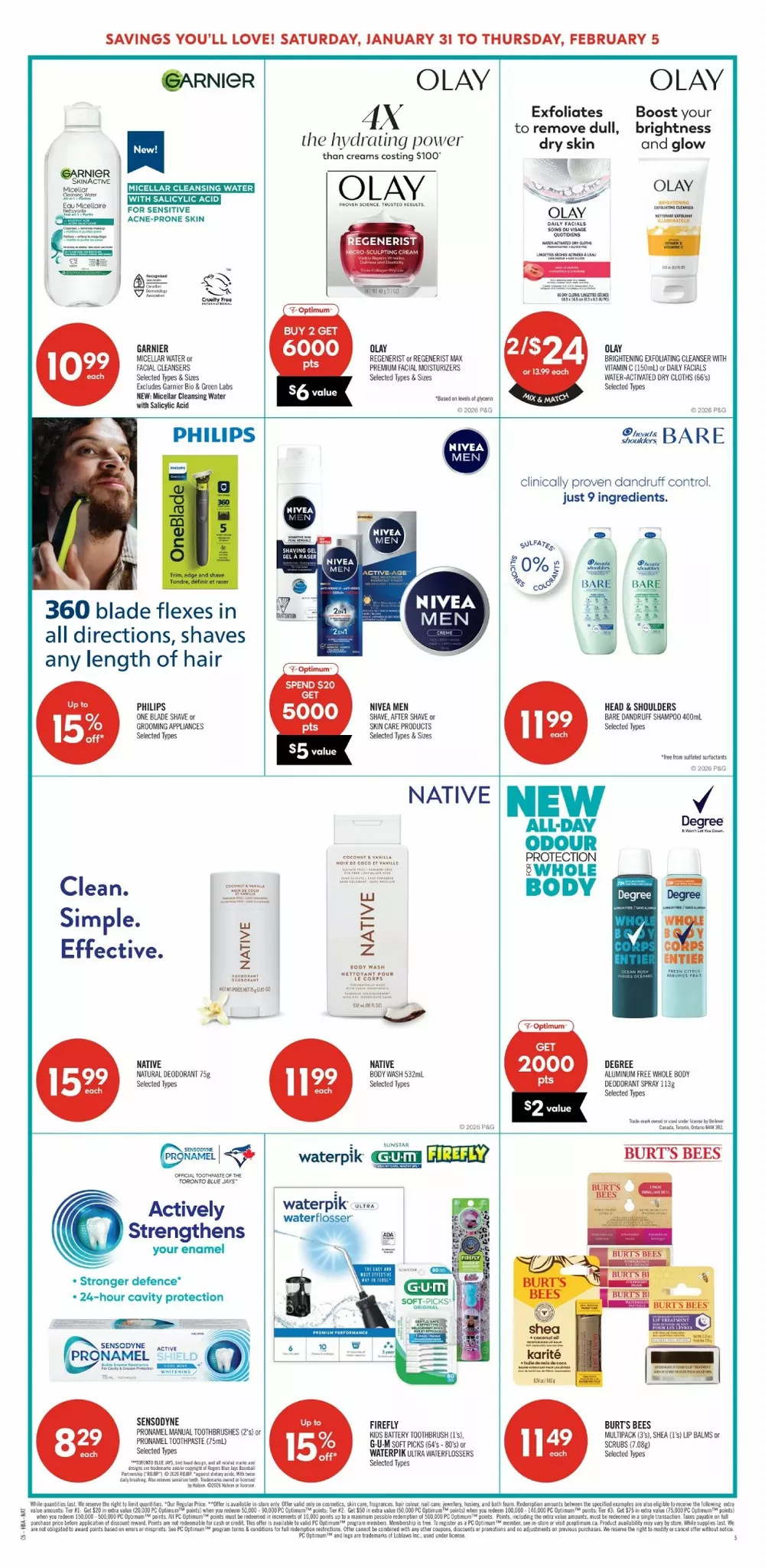 shoppers drug mart flyer jan 31 feb 5 15