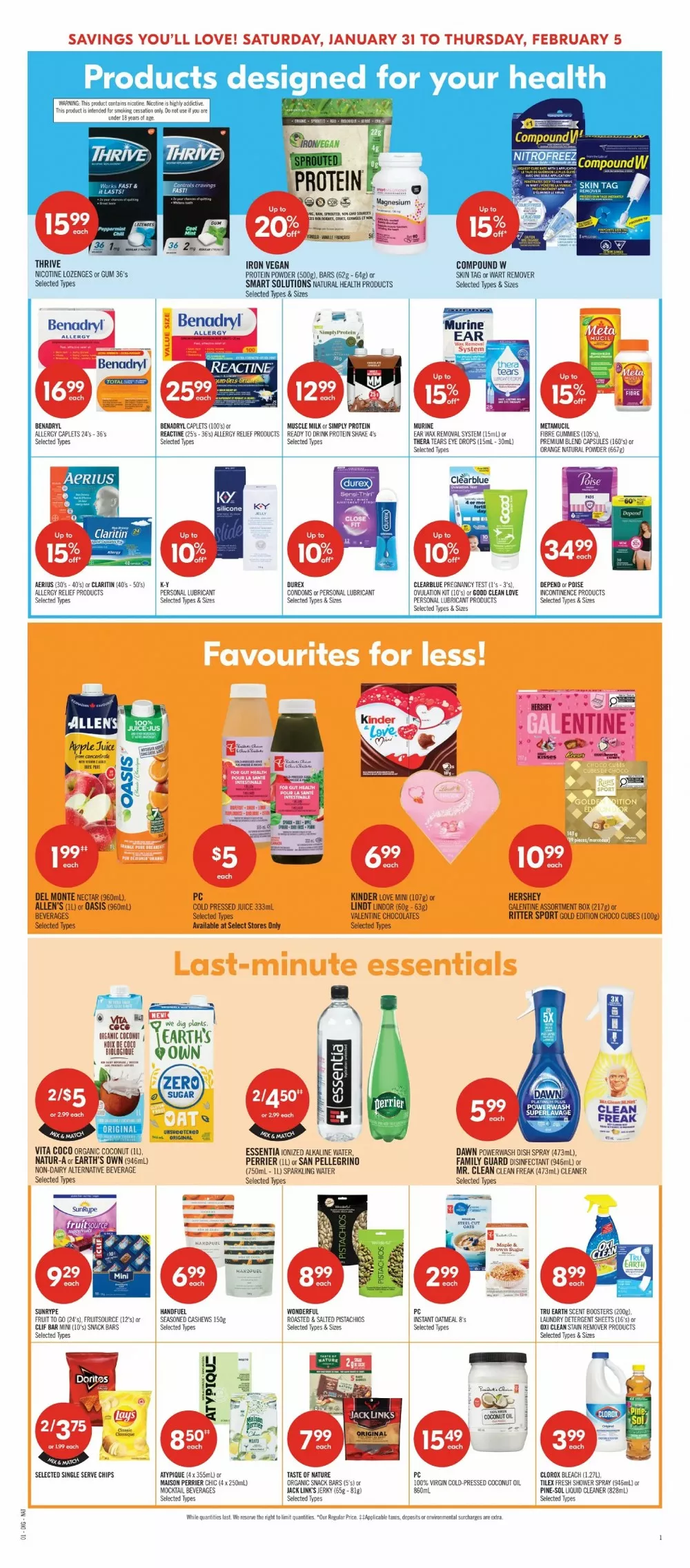 shoppers drug mart flyer jan 31 feb 5 18