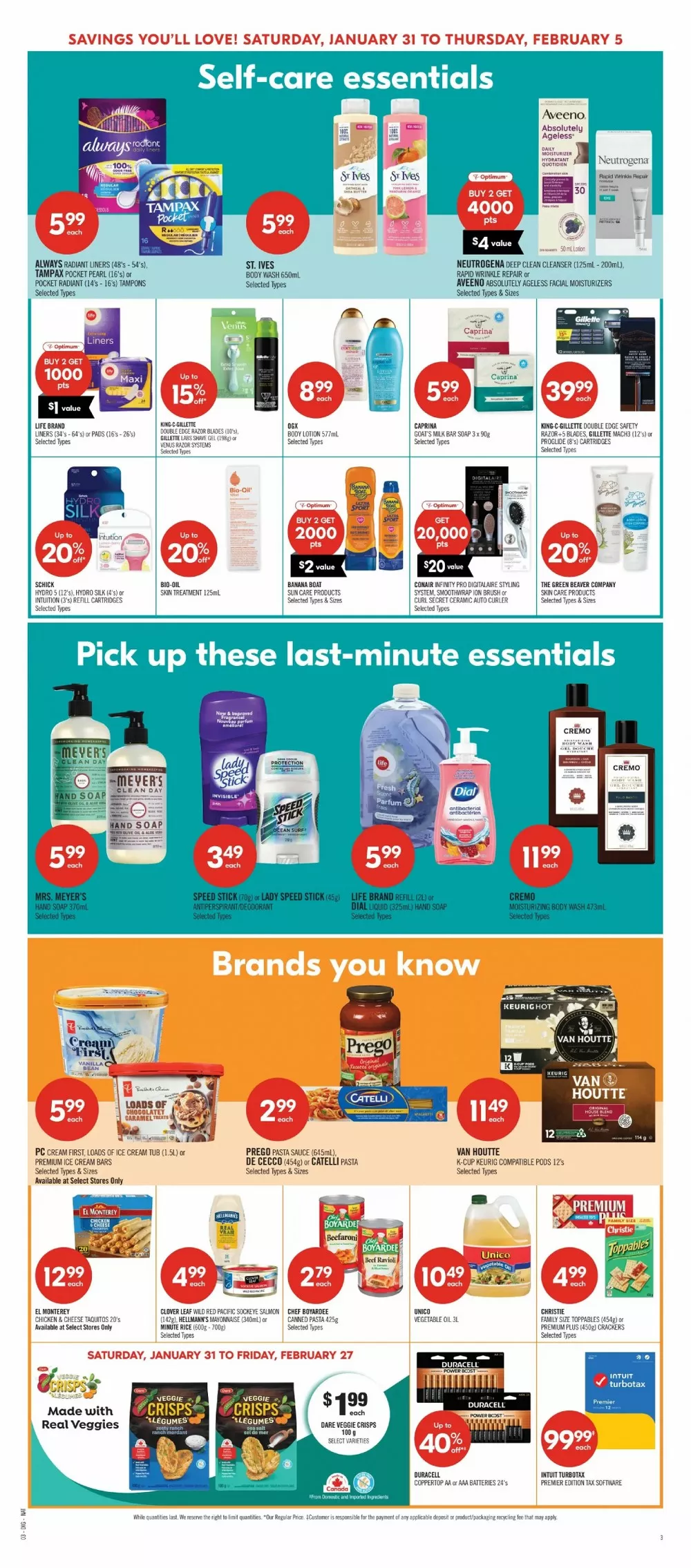 shoppers drug mart flyer jan 31 feb 5 20