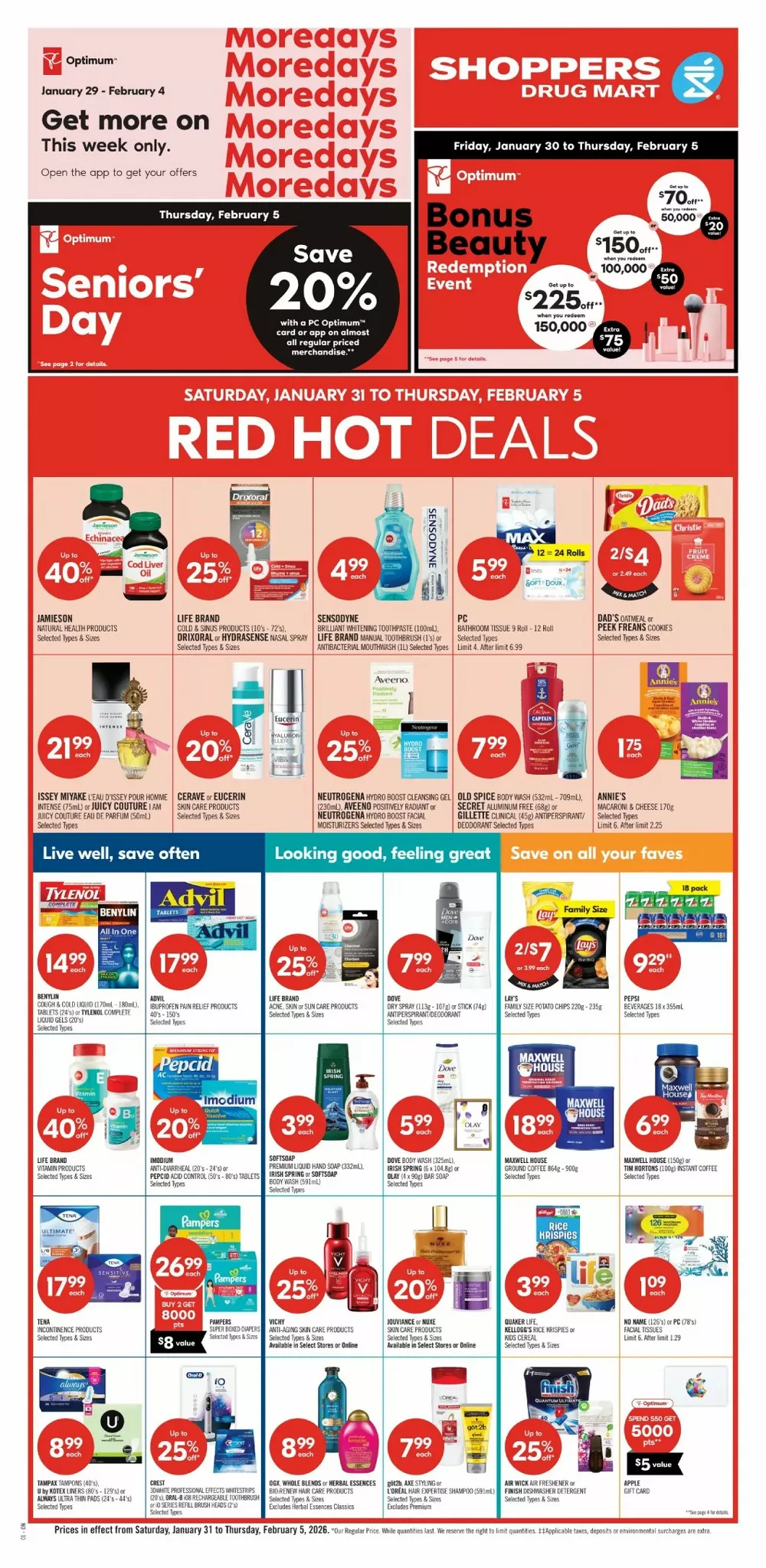 shoppers drug mart flyer jan 31 feb 5 4