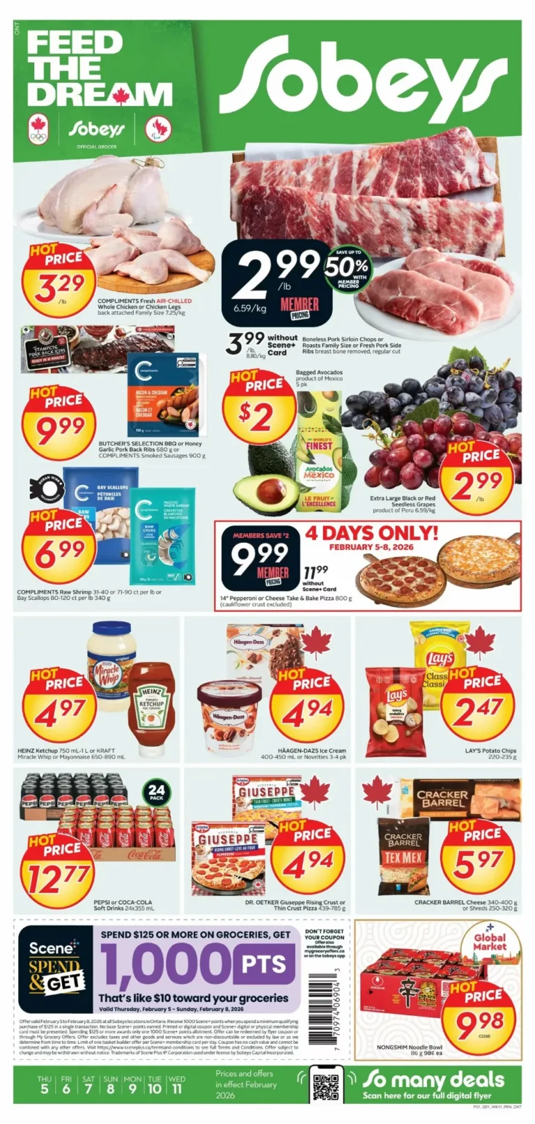 sobeys flyer on week-6