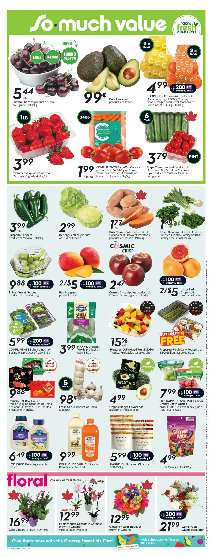 sobeys flyer on february 5 11 7 94412820