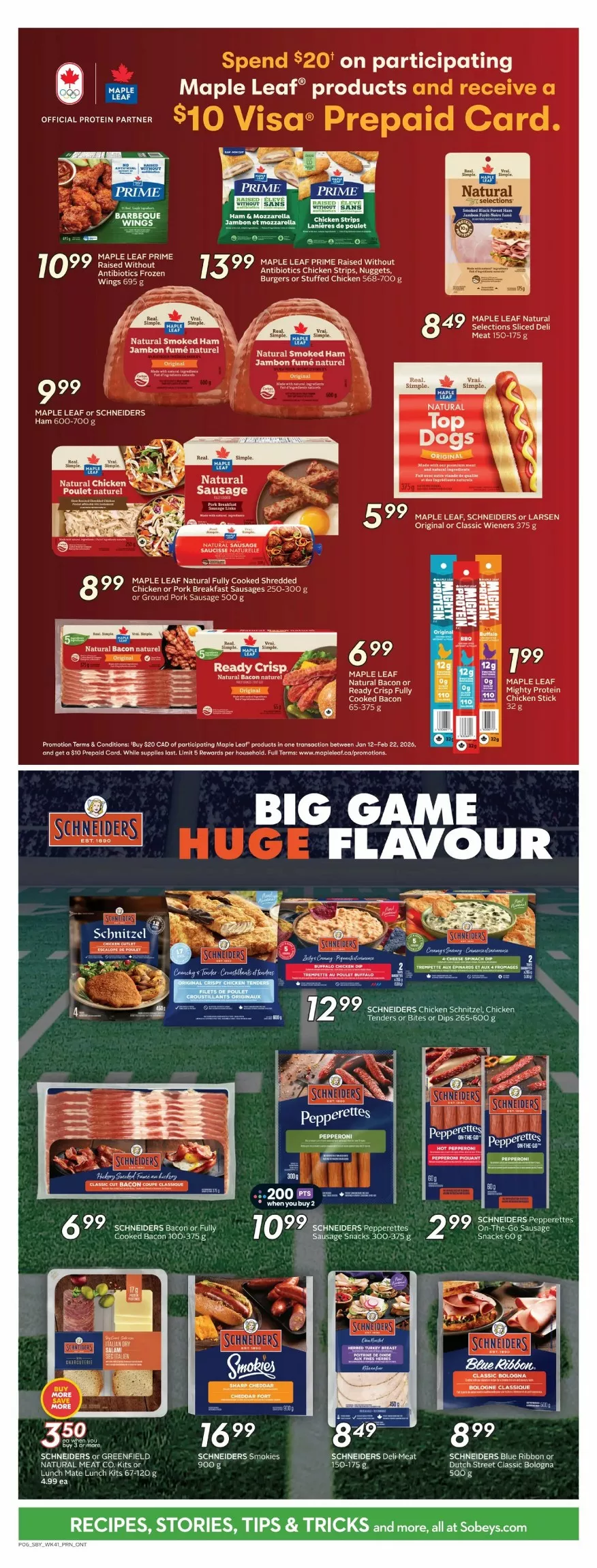 sobeys flyer on february 5 11 9 72002571