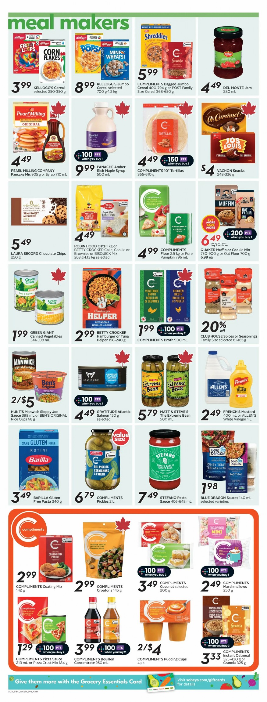 sobeys flyer on january 22 28 11 44249223
