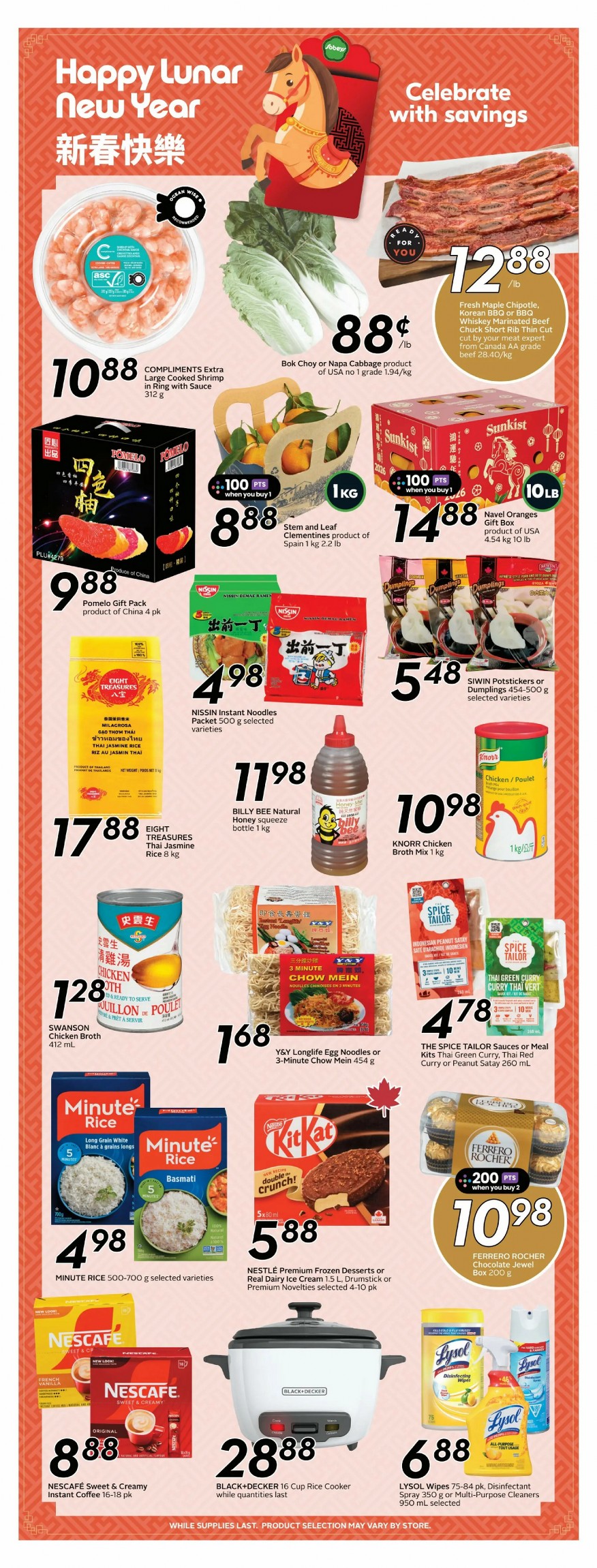 sobeys flyer on january 22 28 13 85394221