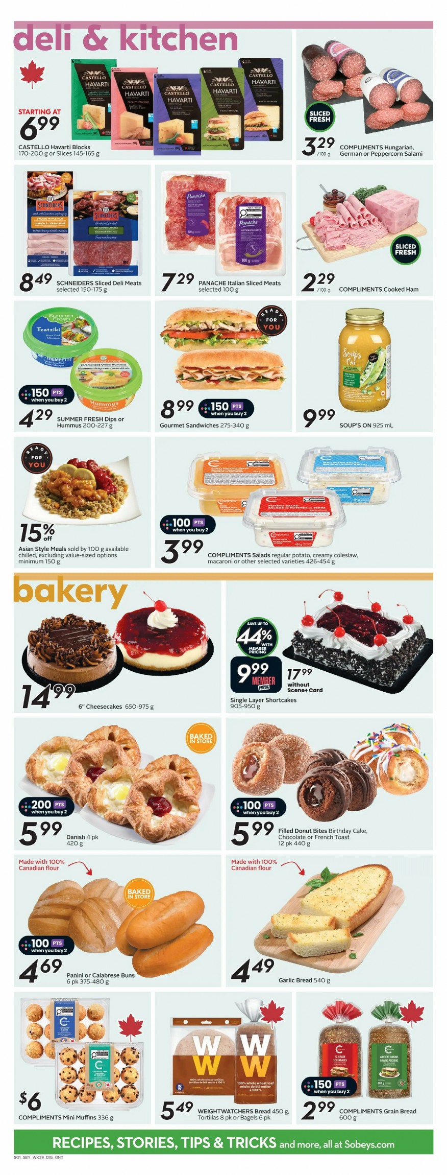 sobeys flyer on january 22 28 9 62328899