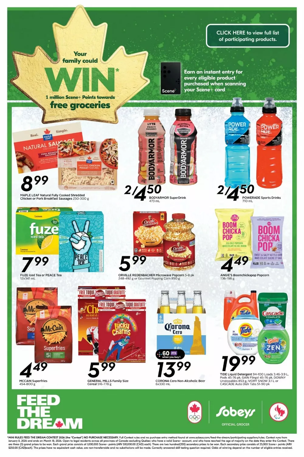 sobeys flyer on january 29 february 4 22 73216648