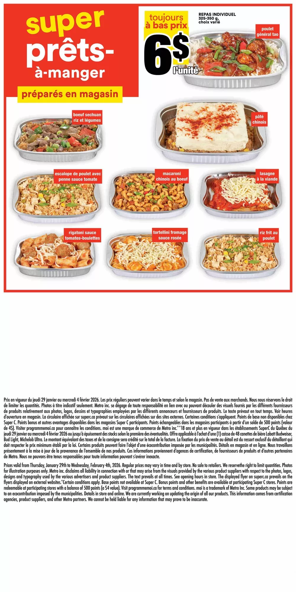 super c flyer january 29 february 4 14