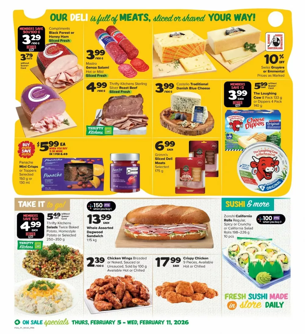 thrifty foods flyer february 5 11 5