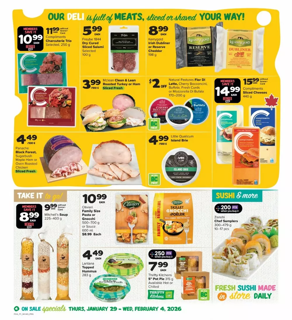 thrifty foods flyer january 29 february 4 5 91350428