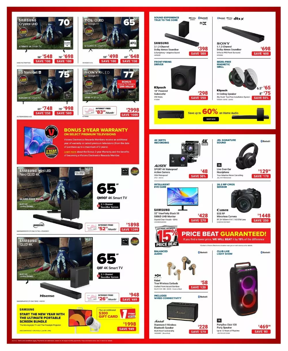 visions electronics flyer january 15 21 2
