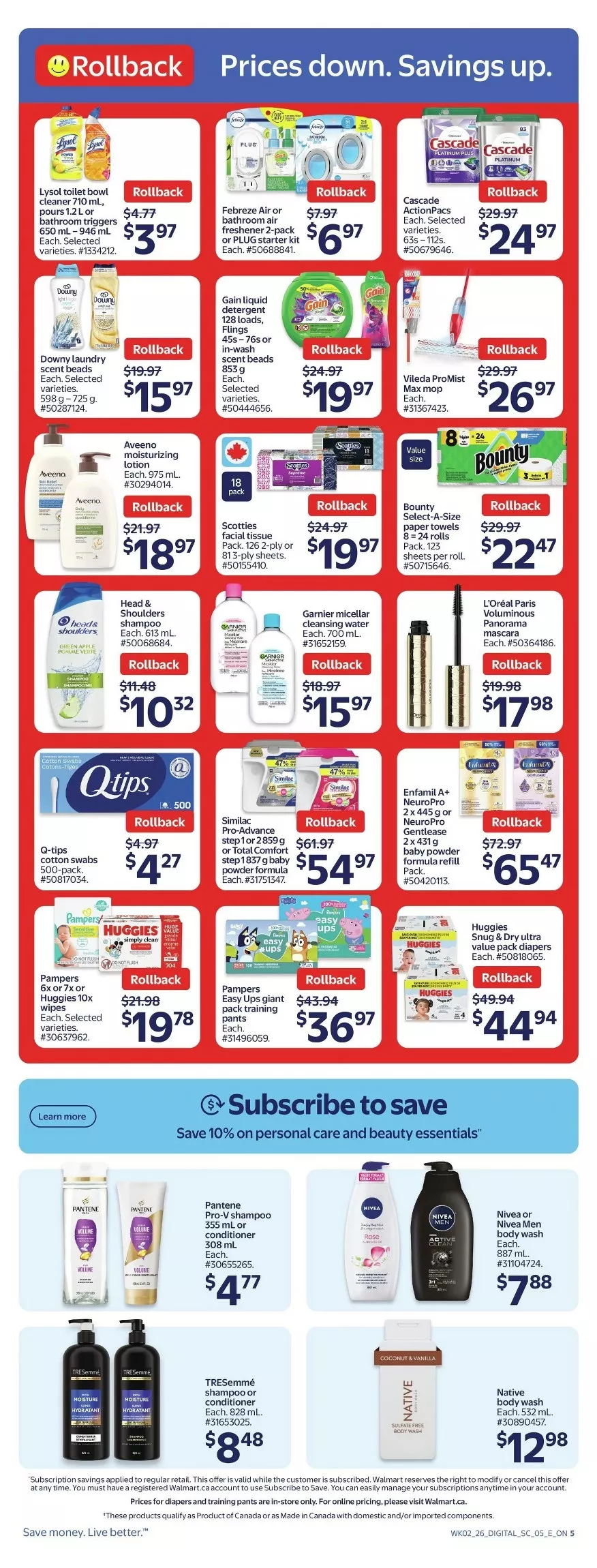 walmart flyer february 5 11 10