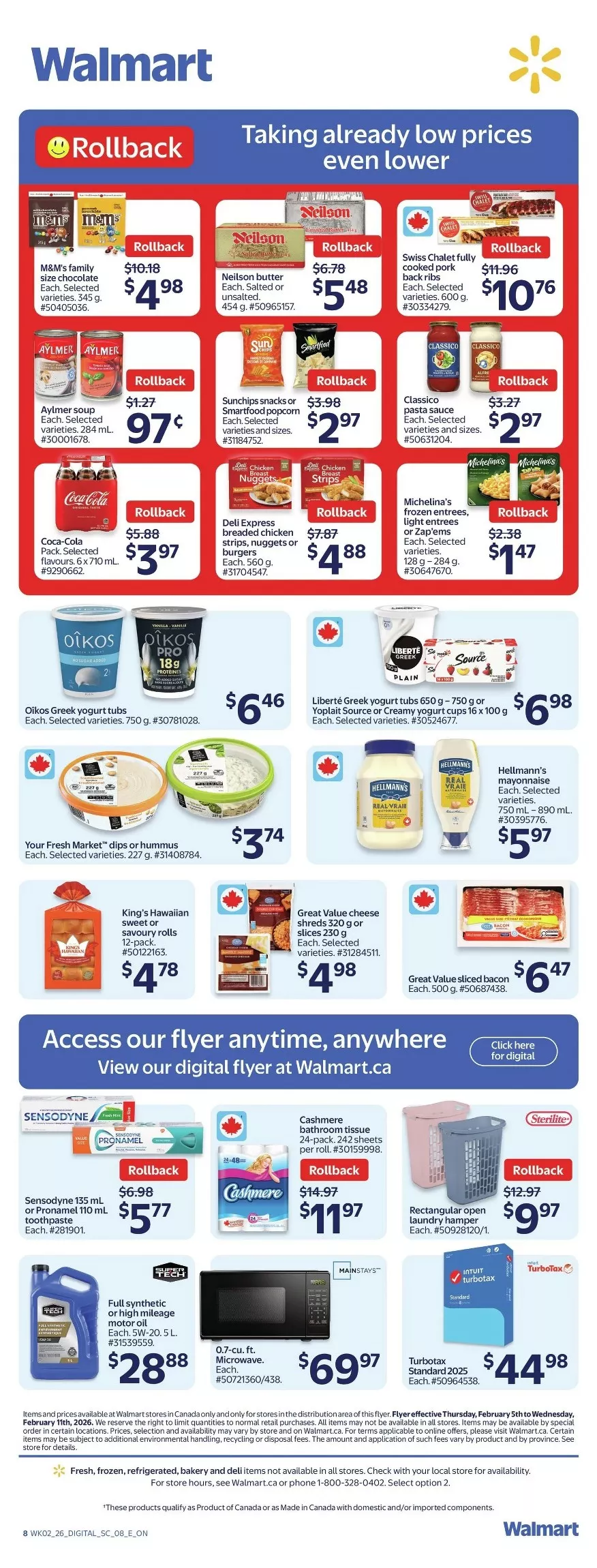 walmart flyer february 5 11 2