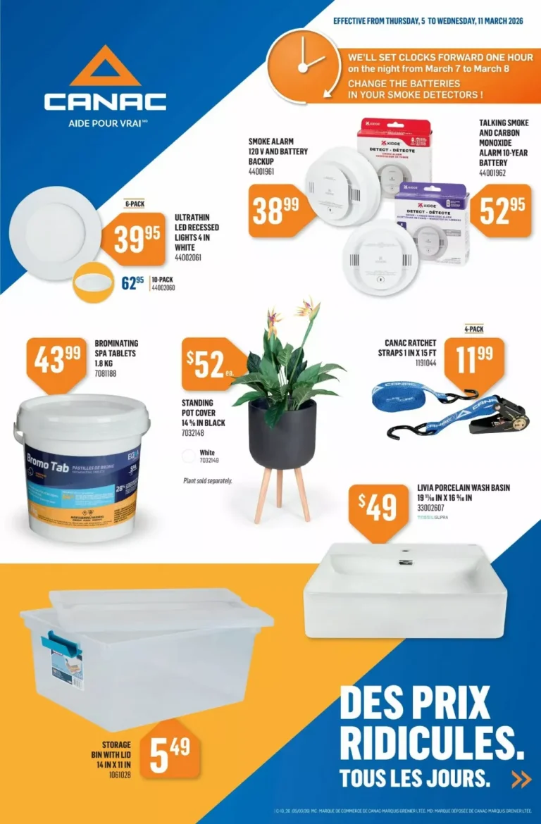 canac flyer, canac upcoming flyer week-10