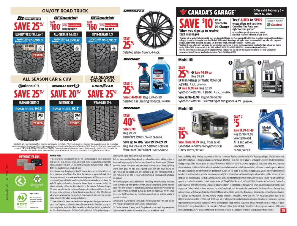 canadian tire flyer february 19 25 15 18148331