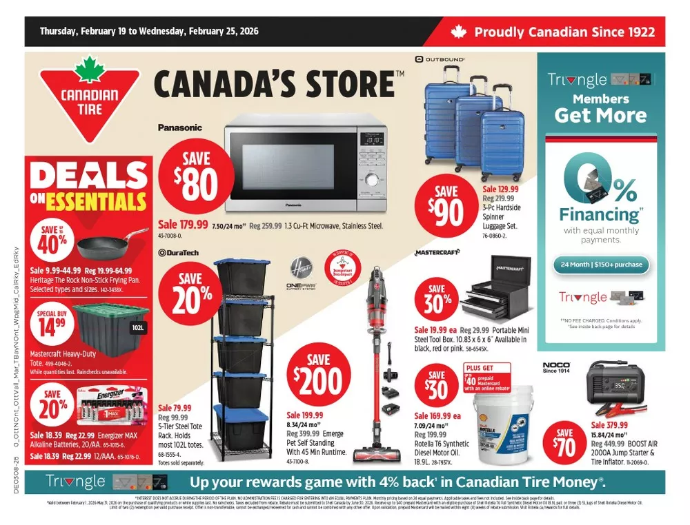Canadian Tire Flyer February 19 to February 25, 2026 1 canadian tire flyer week-8