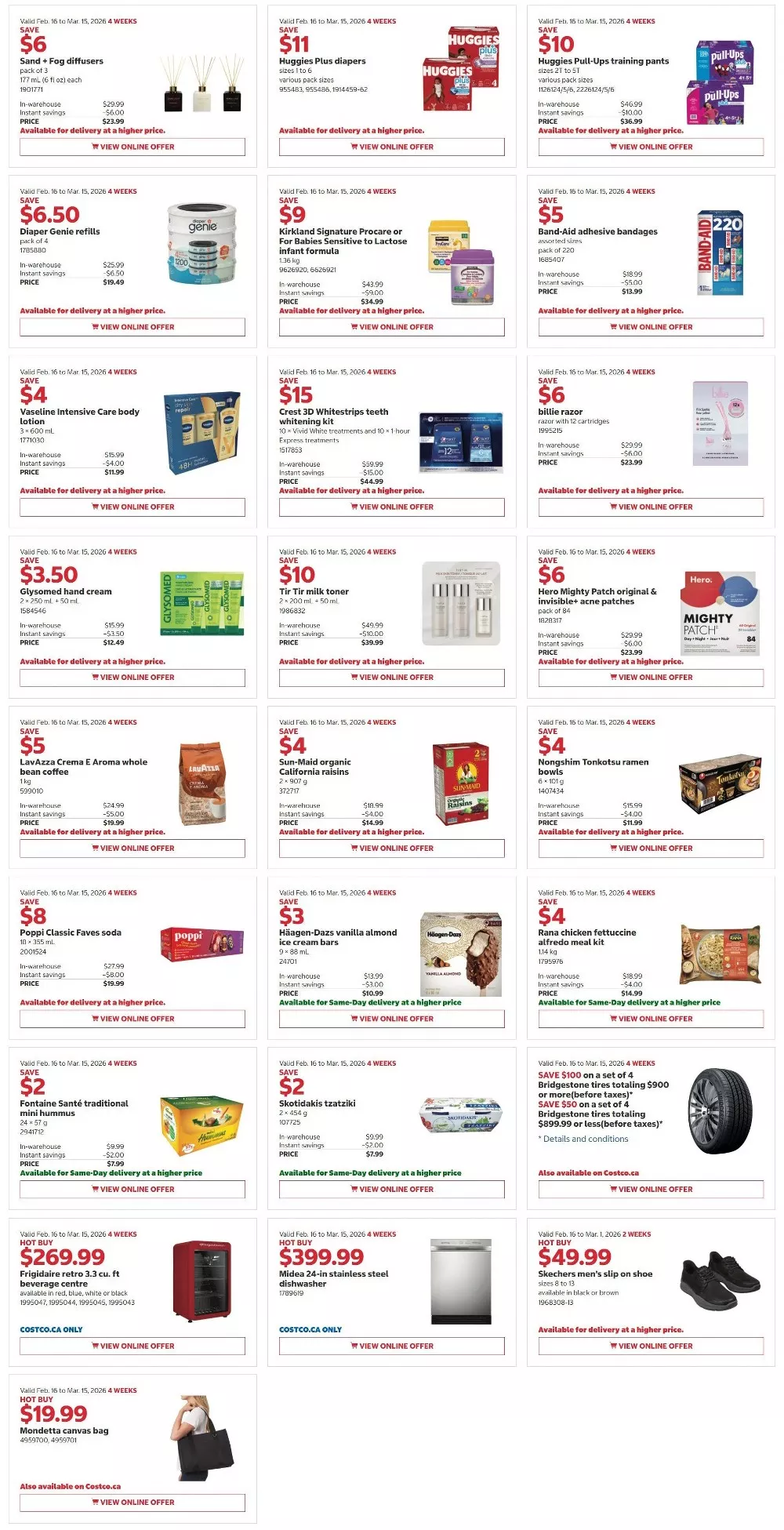 costco flyer february 16 march 1 3