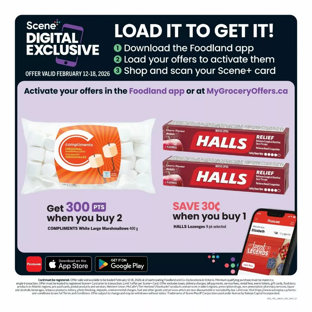 foodland flyer february 12 18 12