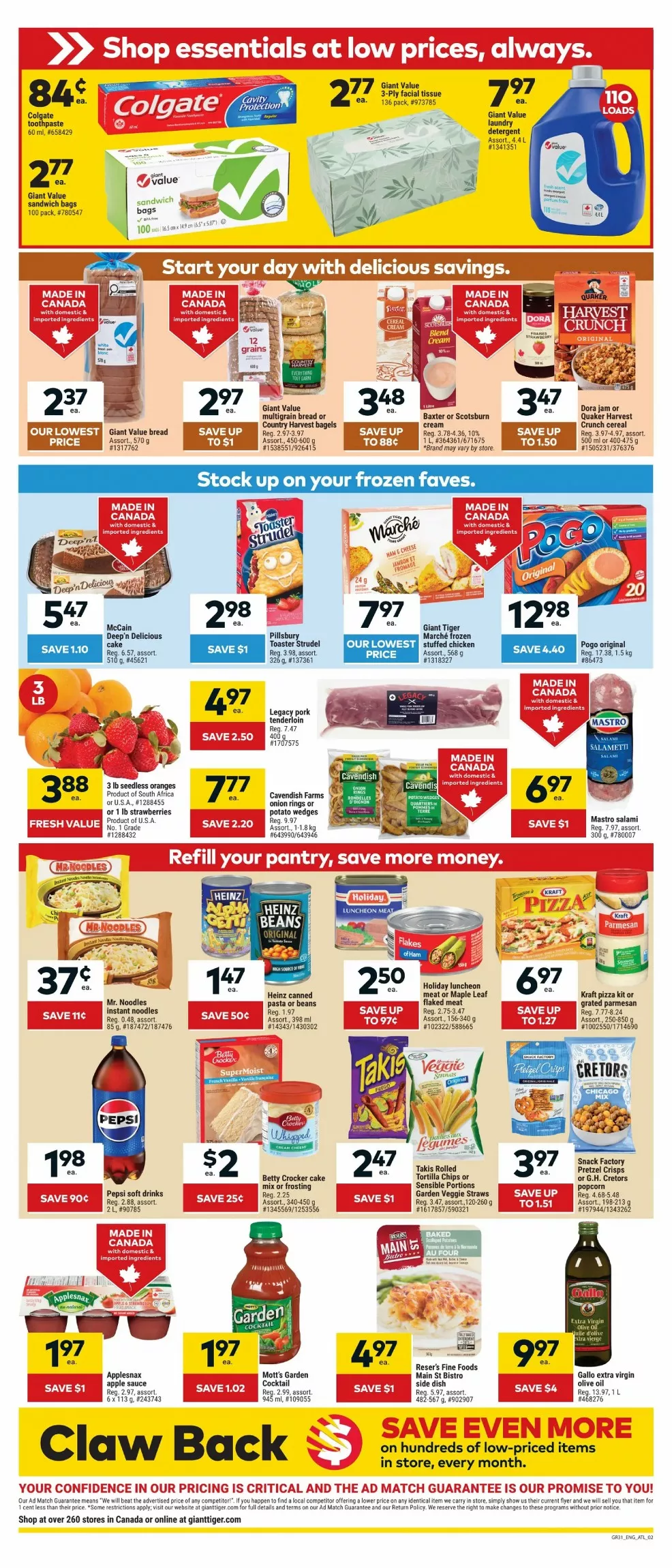 Giant Tiger Flyer (ATLANTIC) 4 March - 10 March, 2026 2 giant tiger flyer atlantic march 4 10 2