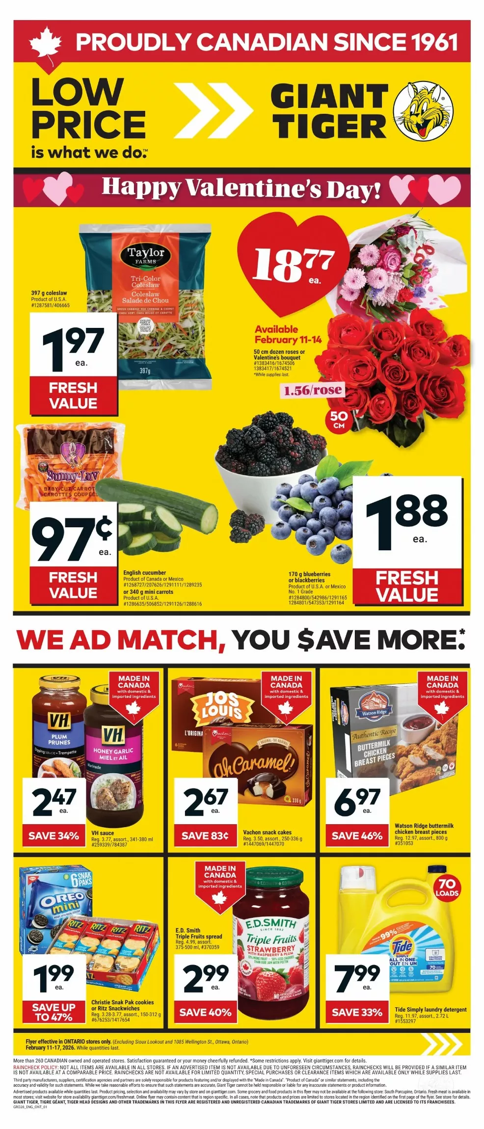 giant tiger flyer on week-7